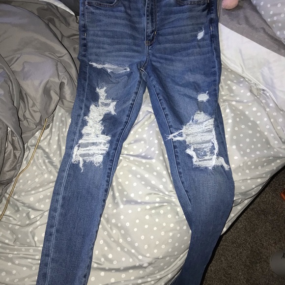 size 8 american eagle jeans - Picture 4 of 5